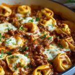 Cheesy Beef Enchilada Tortellini