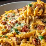 Cheesy Sausage Pasta: Discover a Creamy Delight