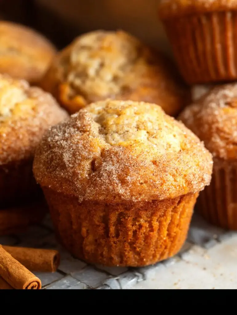 Cinnamon Banana Bread Muffins