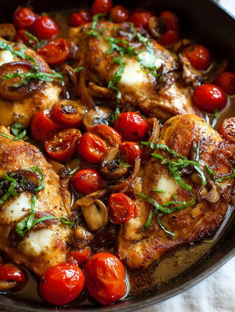 One Pan Balsamic Chicken