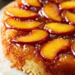 Peach Upside-Down Cake Recipe
