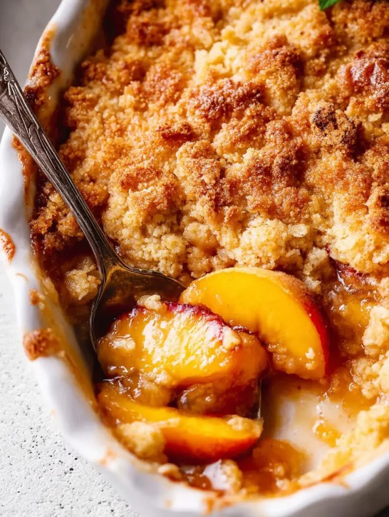 Peach Upside-Down Cake Recipe