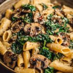 Spinach Mushroom Pasta