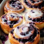 Blueberry Cinnamon Rolls