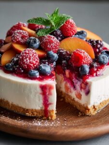 Blueberry Peach Bread
