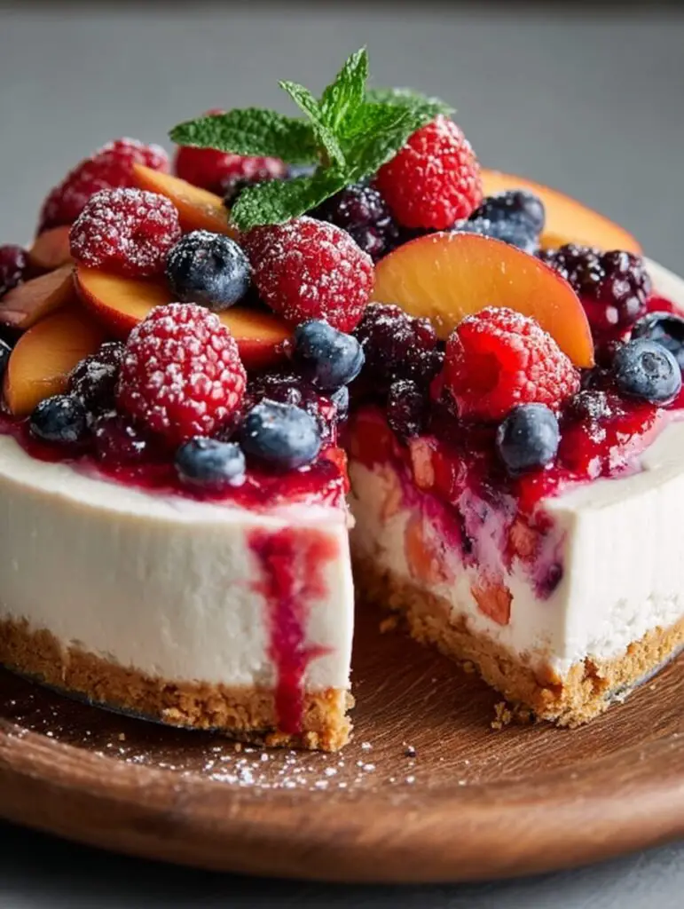 Blueberry Peach Bread