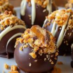 Butterfinger Chocolate Caramel Crunch Truffles Recipe