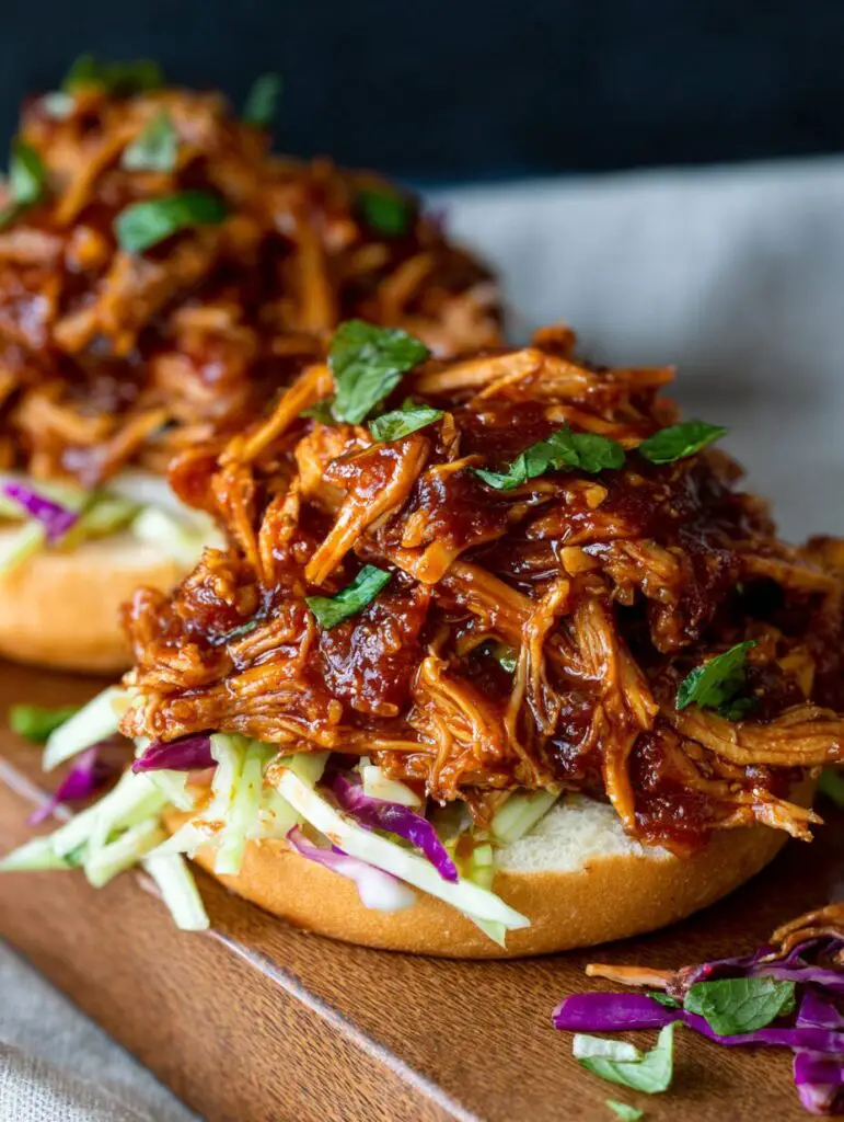 Crockpot BBQ Pulled Chicken