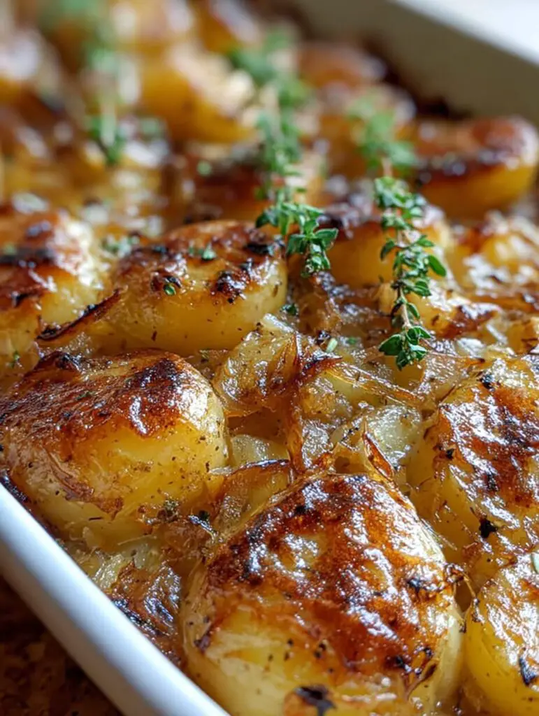 Easy French Onion Potato Bake Recipe