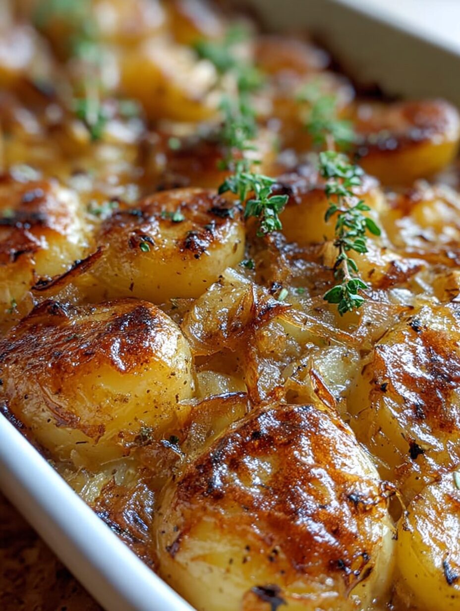 Easy French Onion Potato Bake Recipe