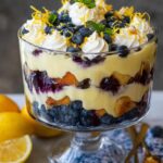 Easy Lemon Blueberry Trifle