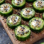 Everything Bagel Cucumber Bites