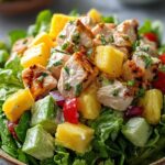 Hawaiian Chicken Salad is a tropical delight to enjoy!