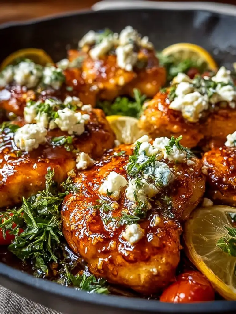 Hot Honey Feta Chicken