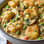 One Pot Gnocchi Chicken Pot Pie