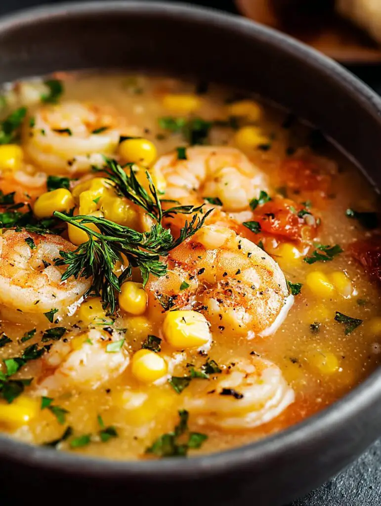Shrimp and Corn Soup
