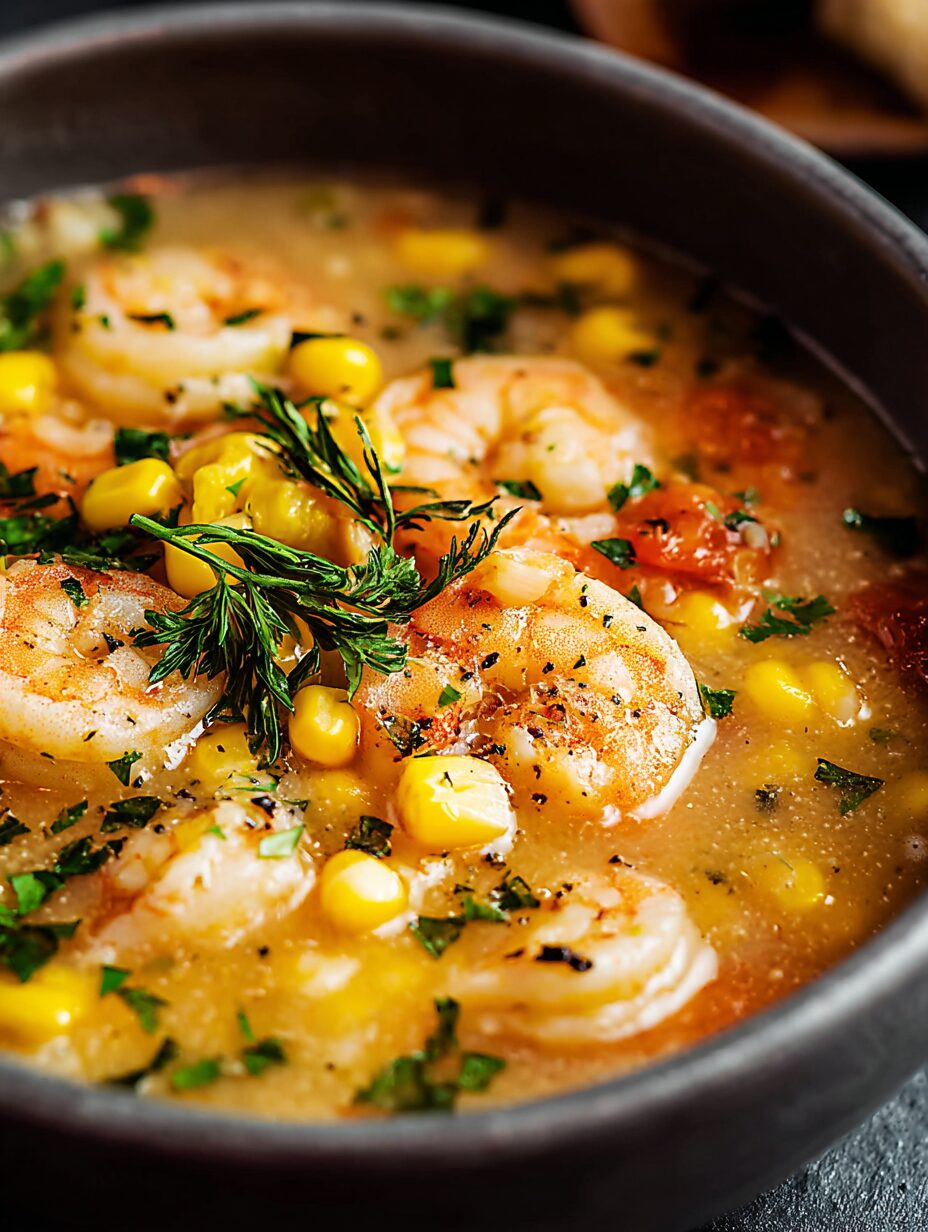 Shrimp and Corn Soup