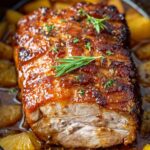 Slow Cooker Pineapple Pork Loin
