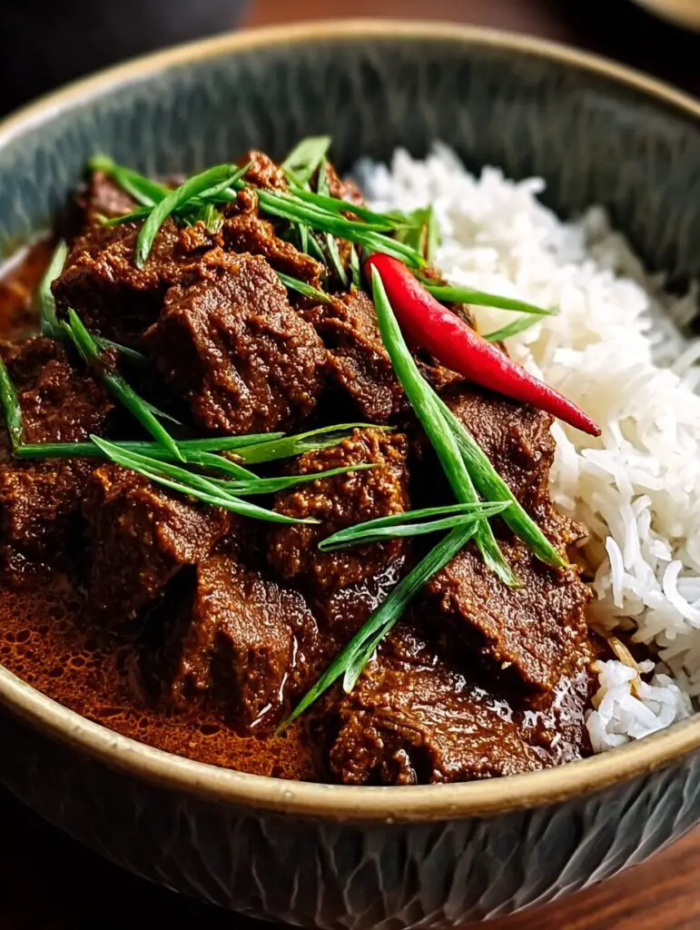 Spicy Beef Rendang Recipe