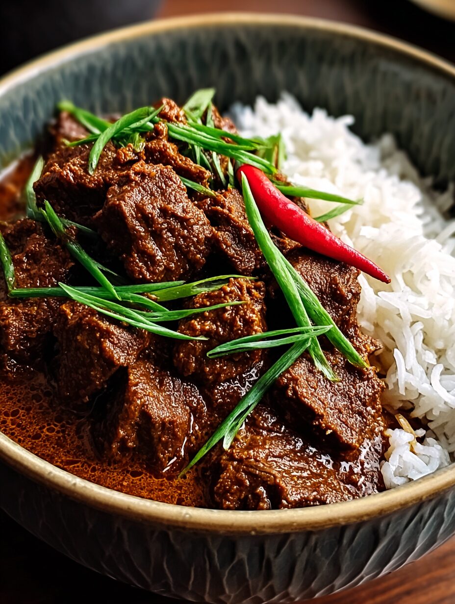 Spicy Beef Rendang Recipe
