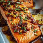 Spicy Honey Garlic Salmon