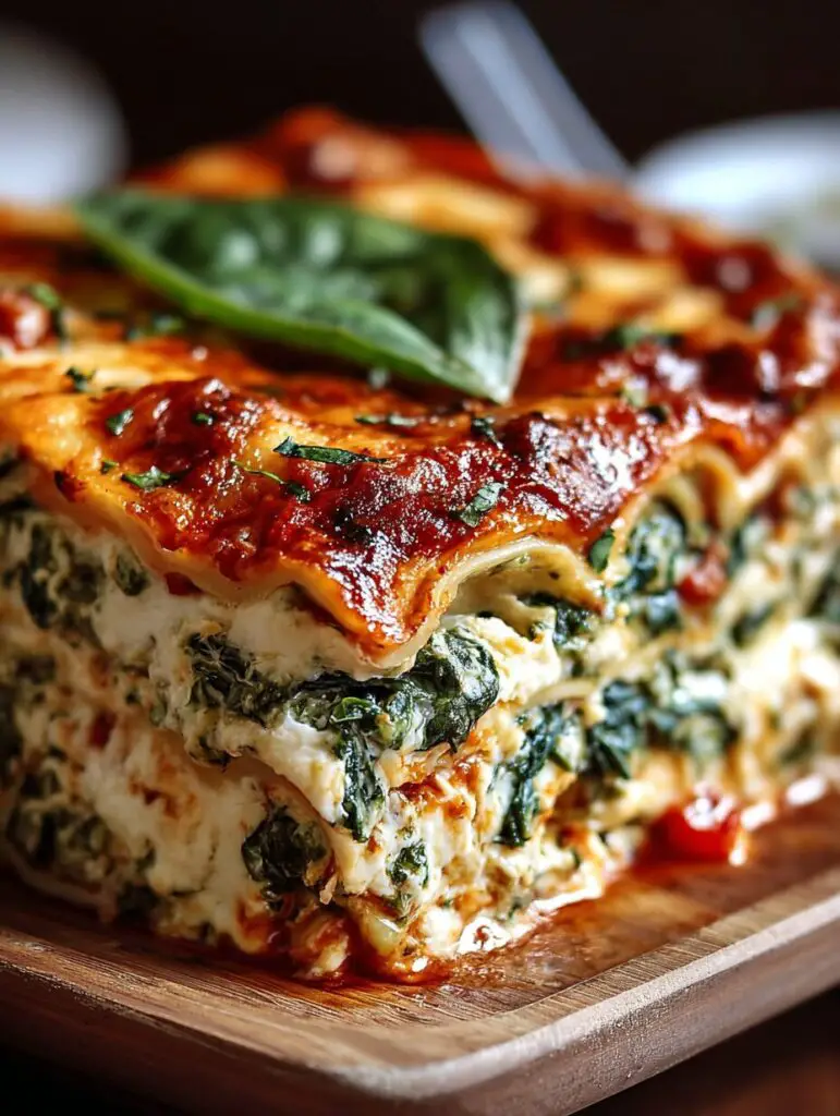 Spinach Lasagna with Ricotta Recipe