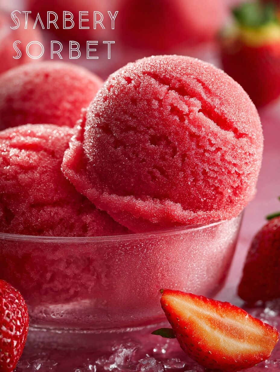 Strawberry Sorbet