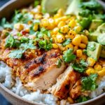 Street Corn Chicken Rice Bowl Recipe