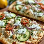 Tzatziki Chicken Pizza