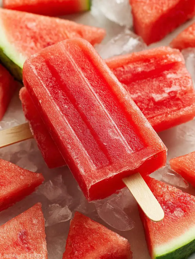 Watermelon Popsicles