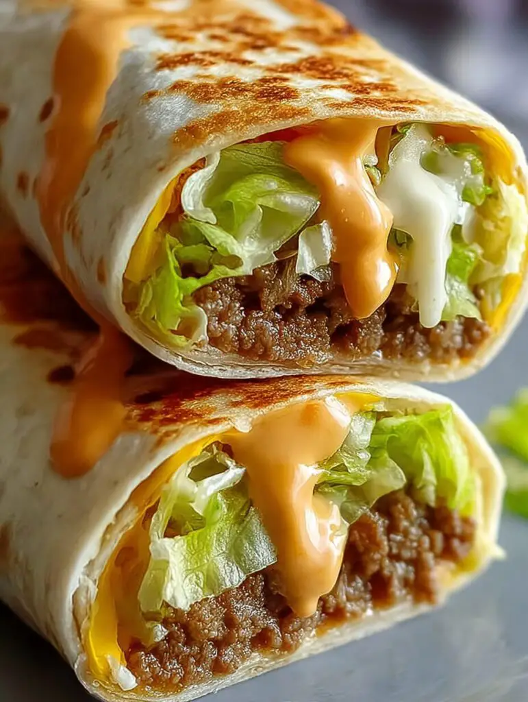 Big Mac Wraps Recipe