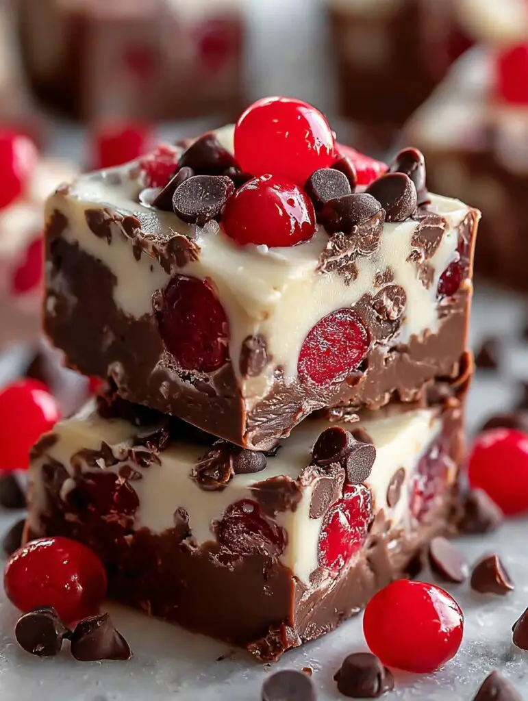 Cherry Garcia Fudge Recipe