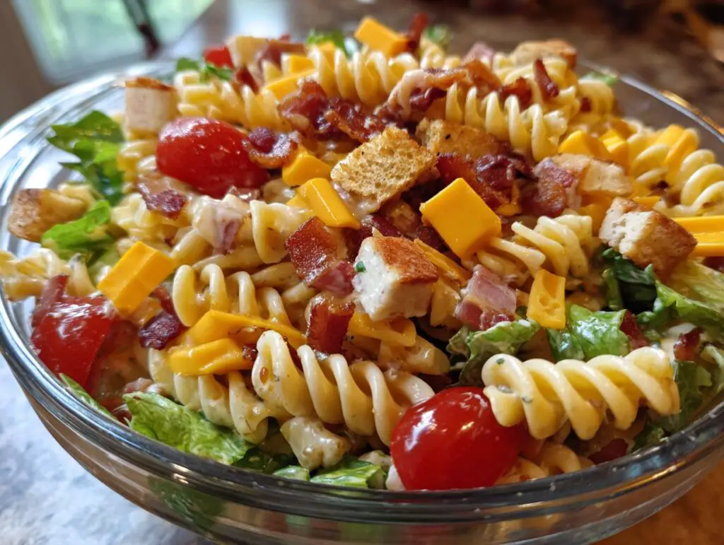 Club Sandwich Pasta Salad