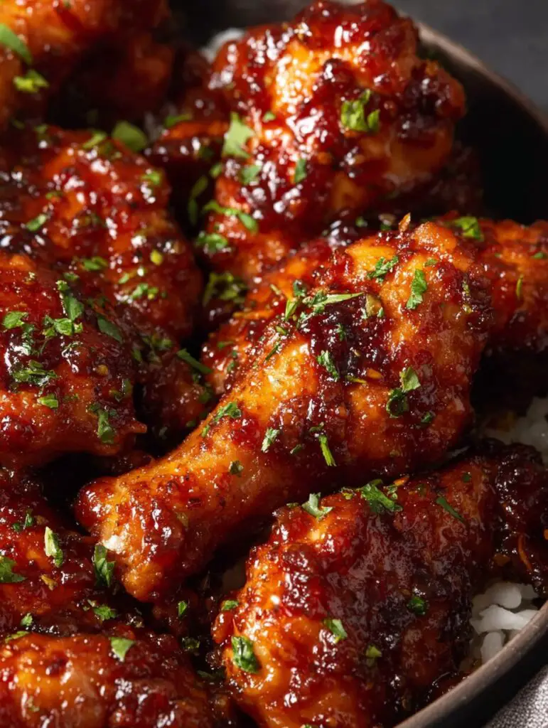 Crispy Chinese Honey Garlic Chicken Recipe