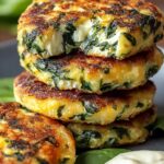 Easy Spinach and Feta Patties