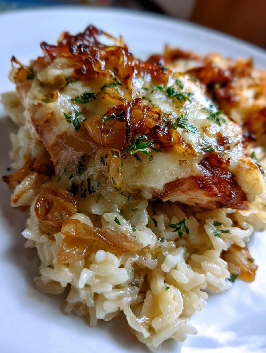 French Onion Chicken & Rice - detail 1