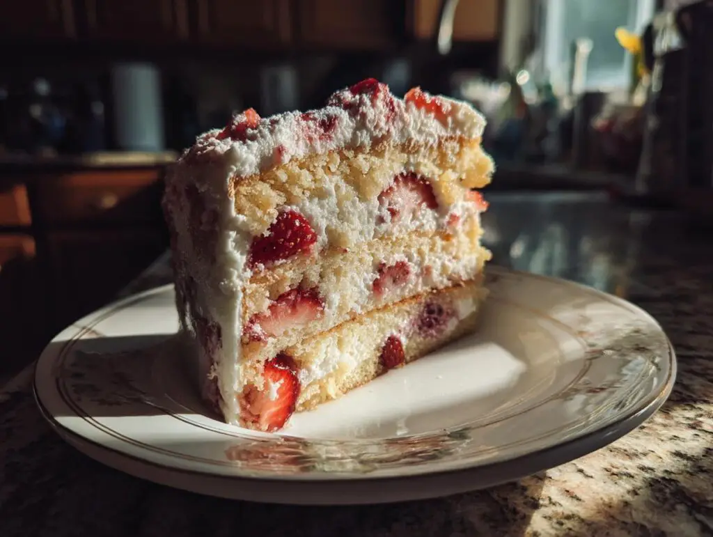 Fresh Strawberry Cake Recipe