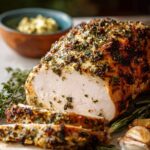 Garlic Herb Butter Roasted Turkey Breast
