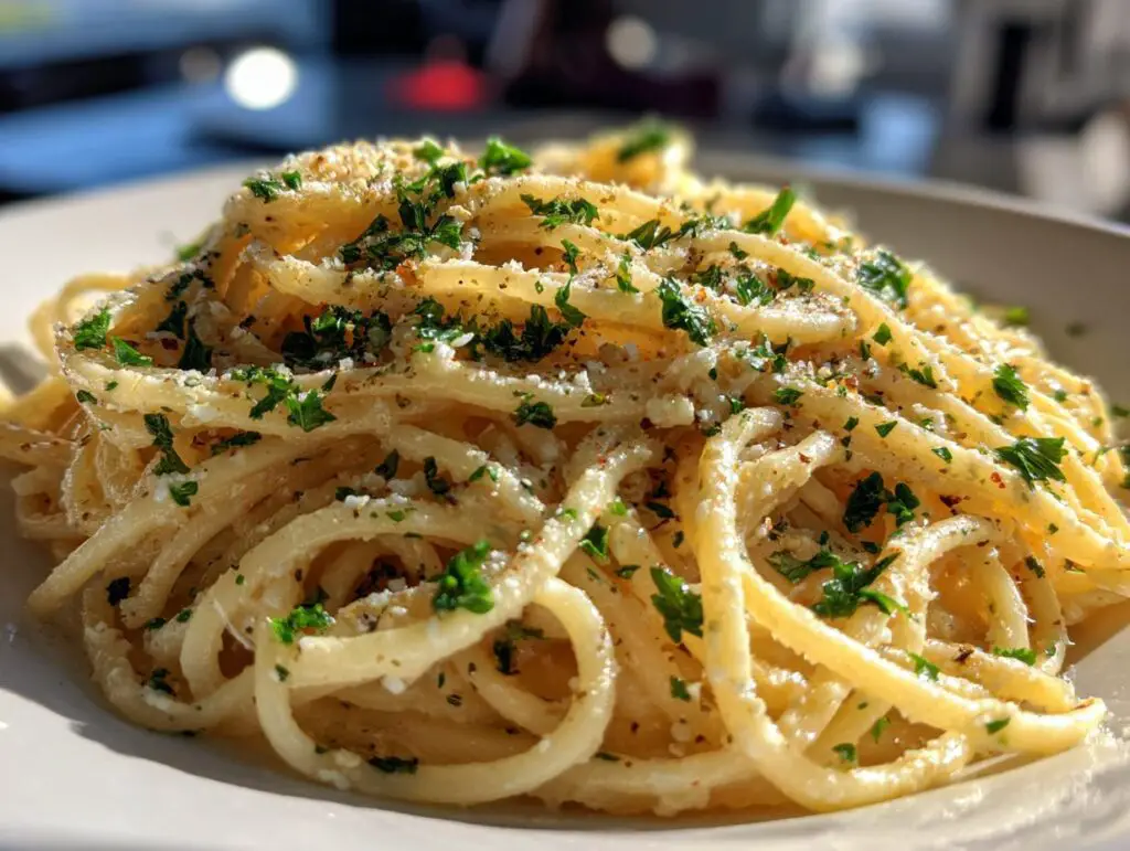 Garlic Parmesan Pasta
