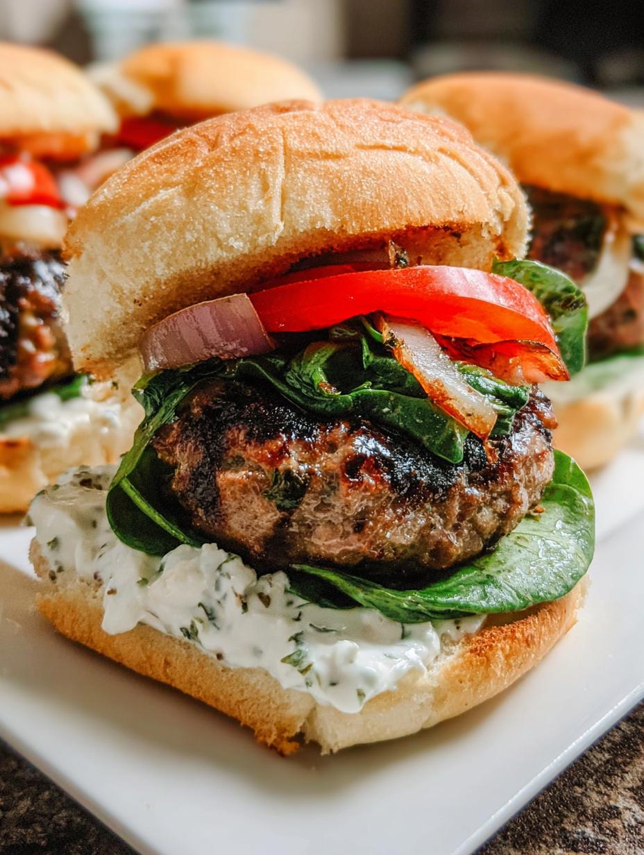 Greek Burgers - detail 1