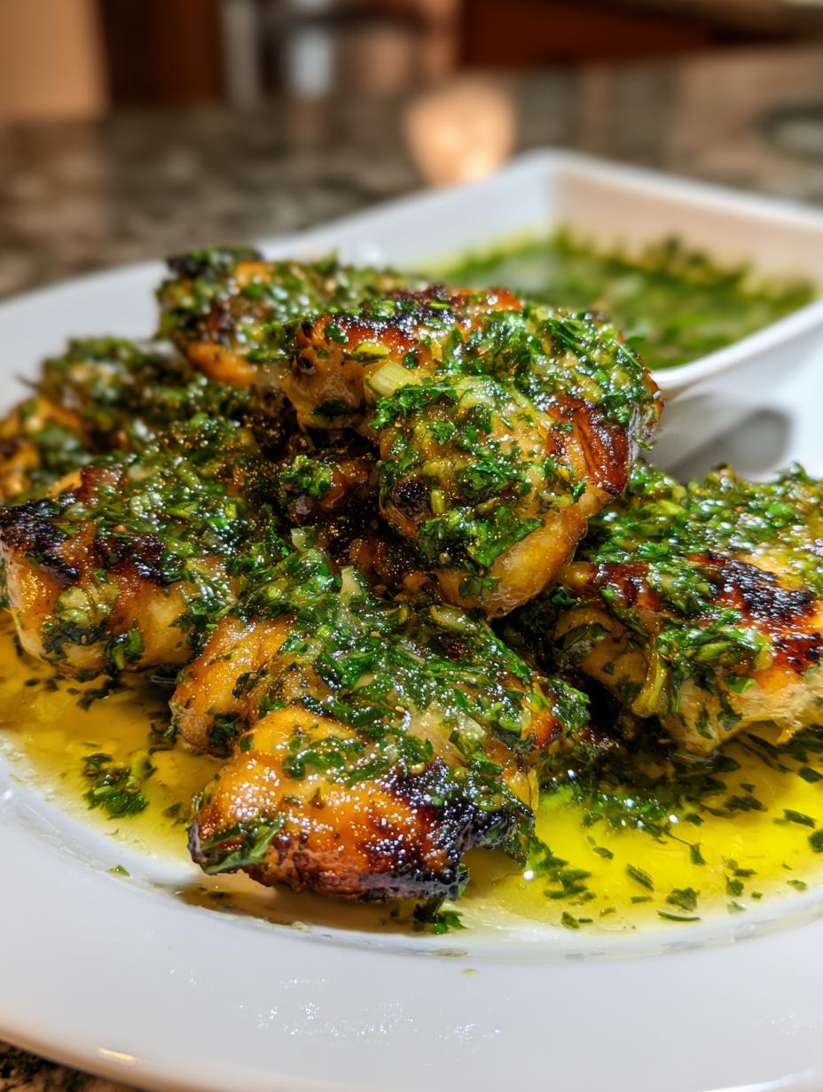 Grilled Chimichurri Chicken - detail 1