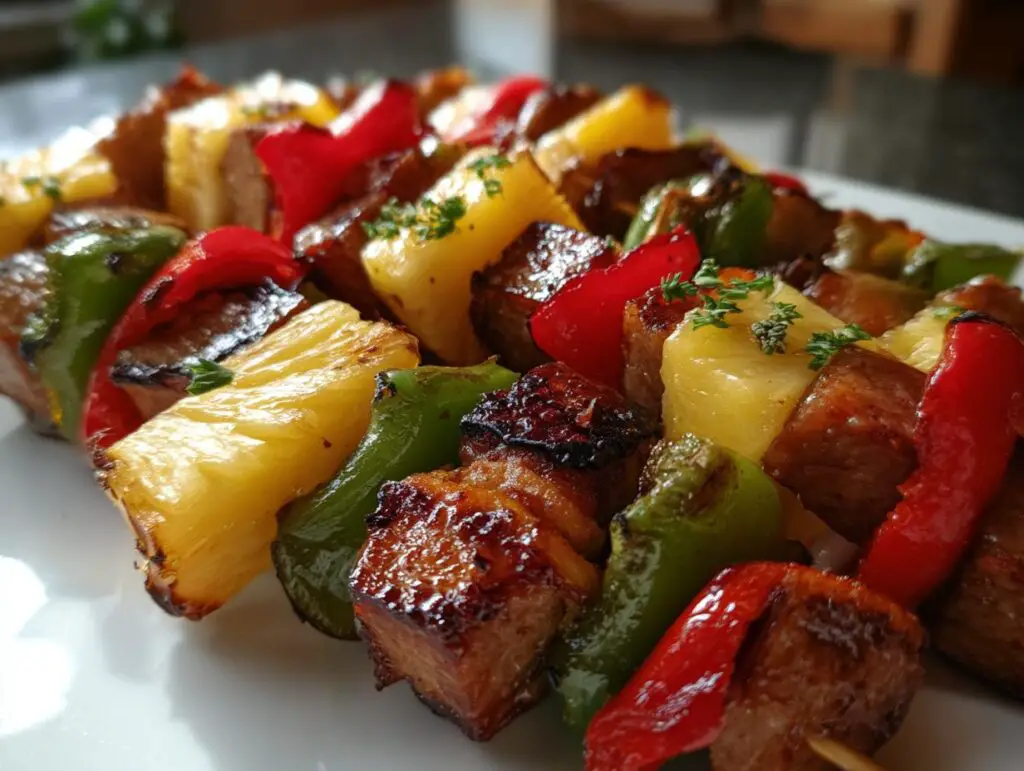 Grilled Hot Dog Kabobs