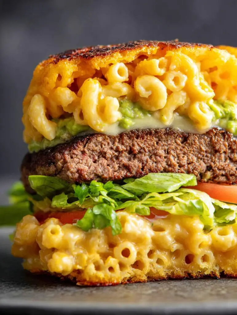 Mac and Cheese Burger Buns
