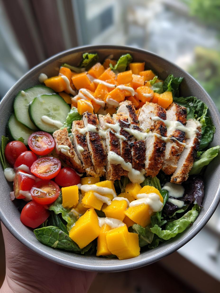 Mango Chicken Salad - detail 1