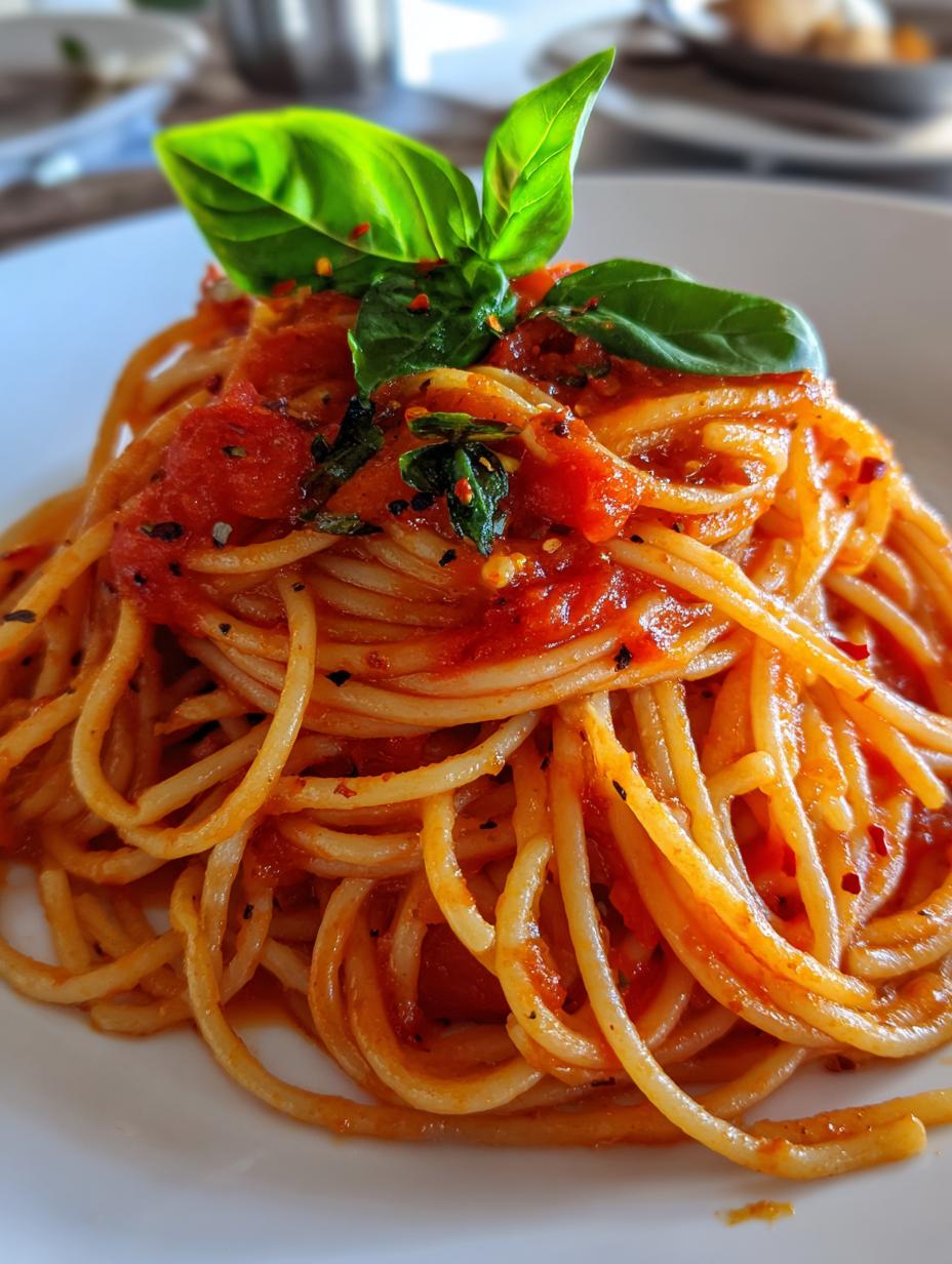 Pasta Pomodoro - detail 2