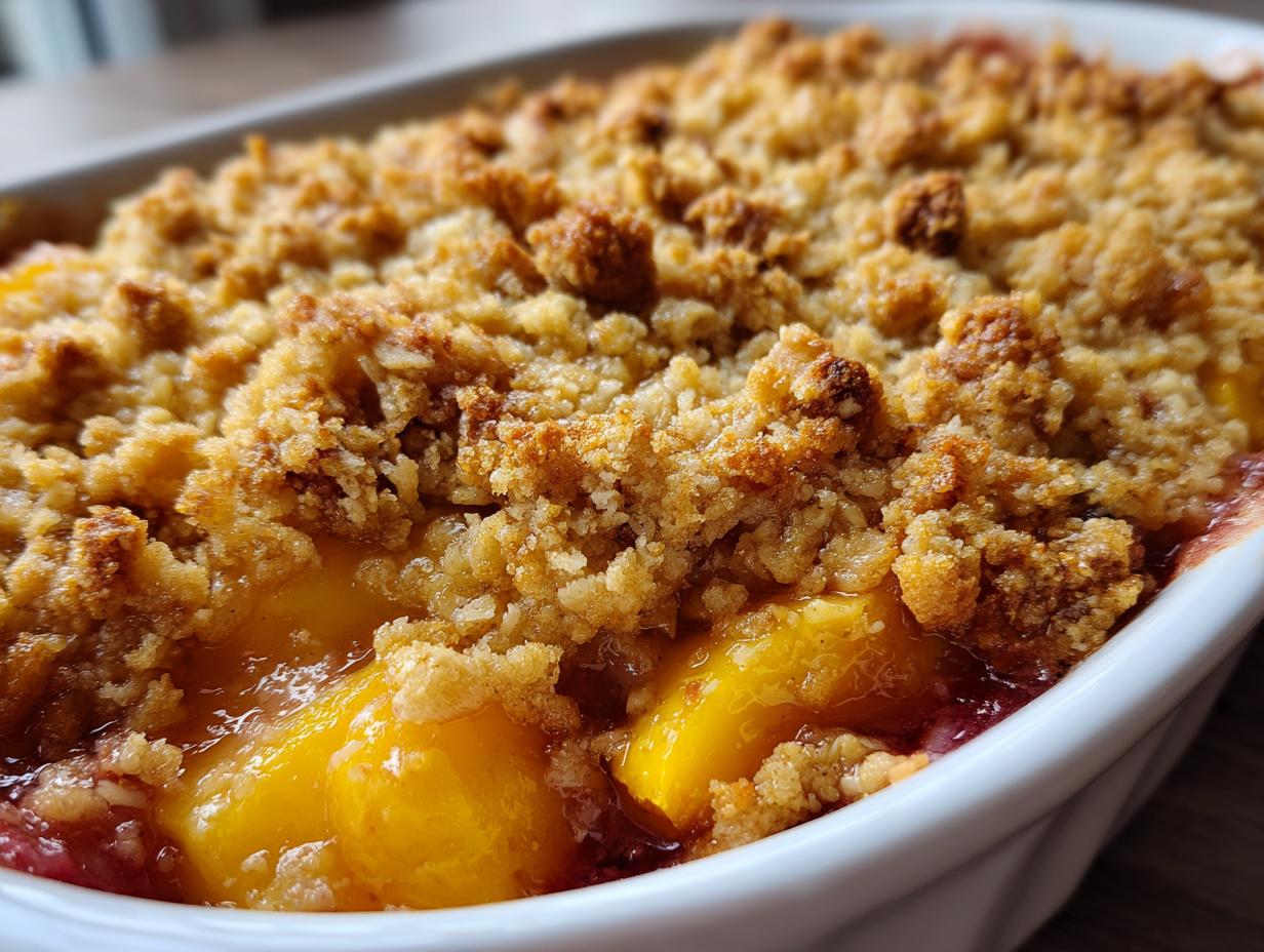 Peach Crisp
