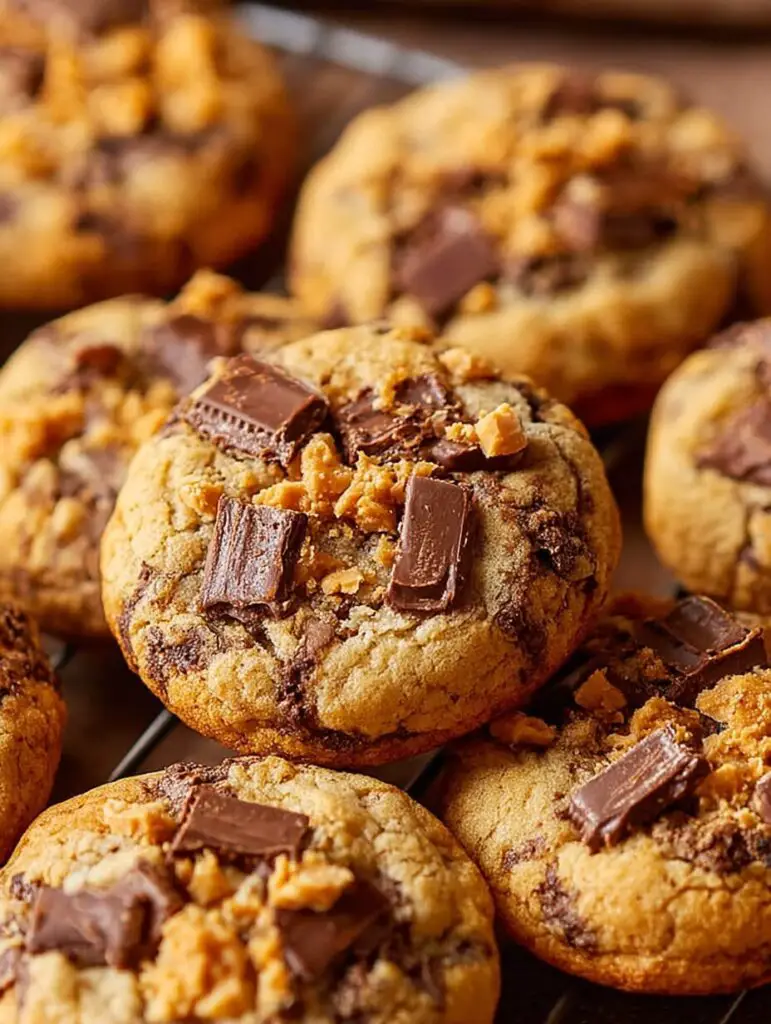 Peanut Butter Butterfinger Cookies Recipe