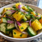 Pineapple Cucumber Salad
