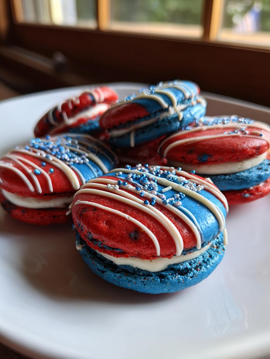 Red White Blue Oreos - detail 1