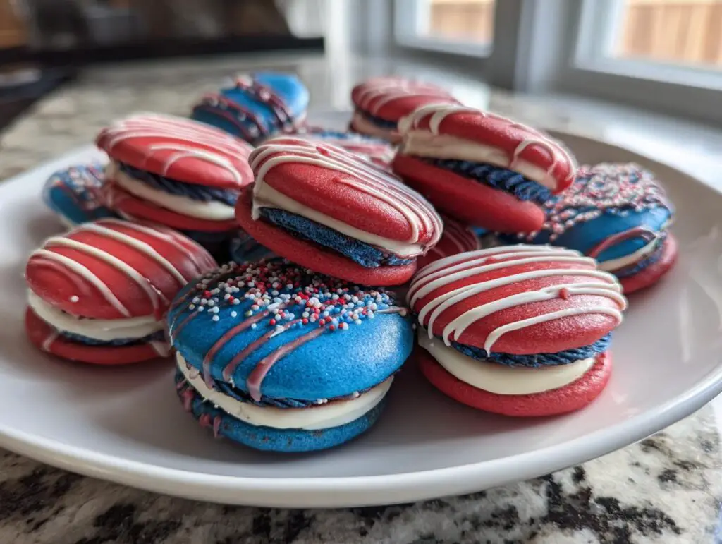 Red White Blue Oreos